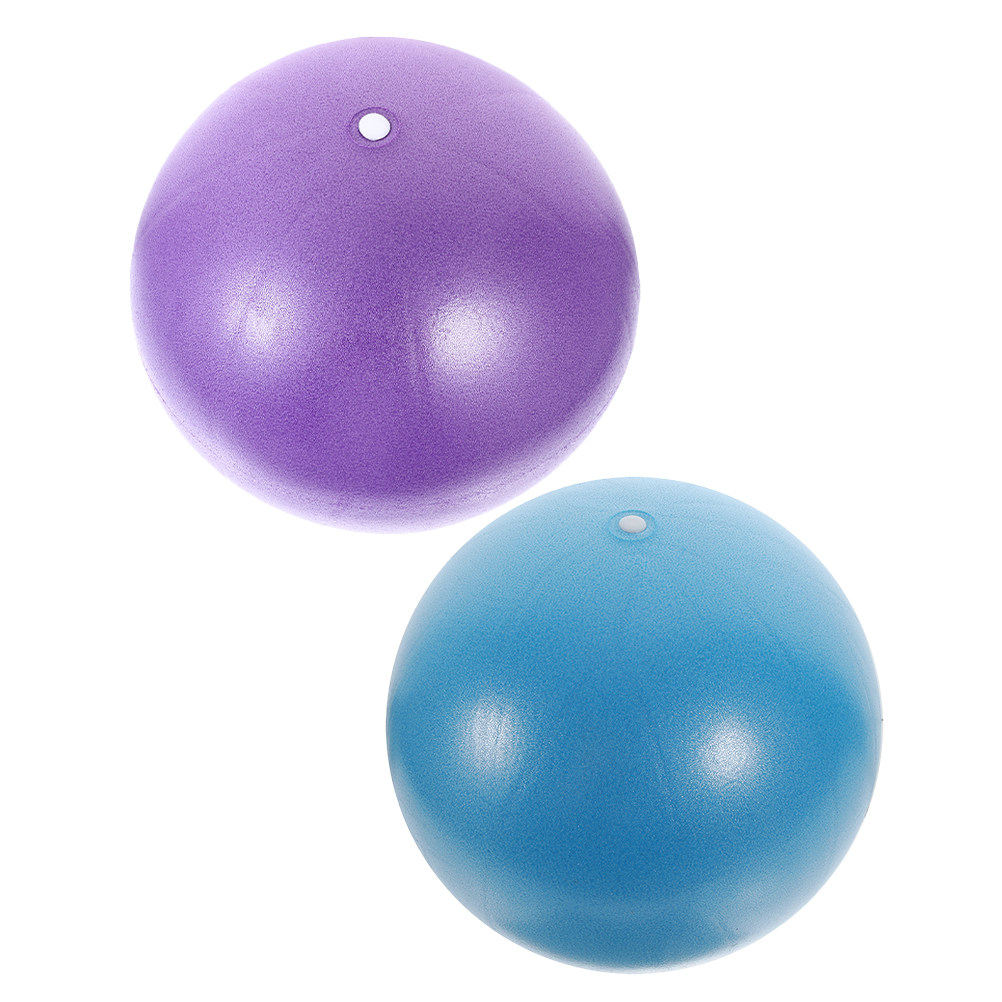 Pilates Yoga Ball Workout - 2개입 PVC 필라테스 볼 피트니스 소프트