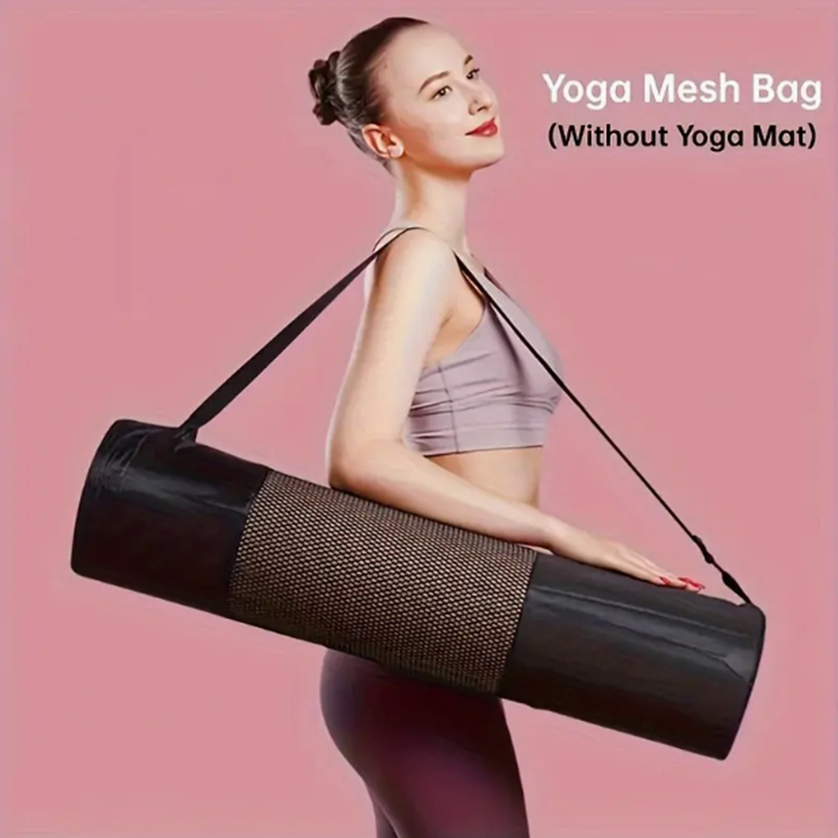 Pilates Yoga Outfit - 통기성이 좋은 요가 매트 보관용 메쉬