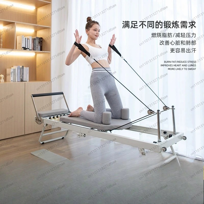 Pilates Yoga Core - 홈 피트니스 필라테스 리포머 기구, 체중