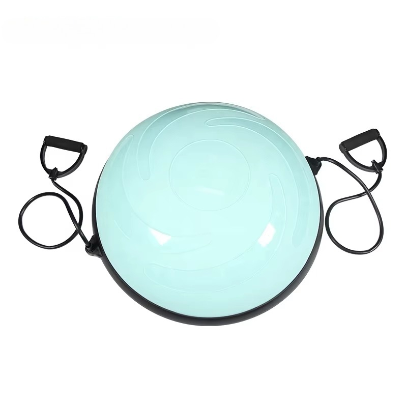 저항 밴드와 펌프 밸런스가 있는 로고 PVC 밸런스 볼 - Pilates Yoga Ball Workout 리뷰 및 가격