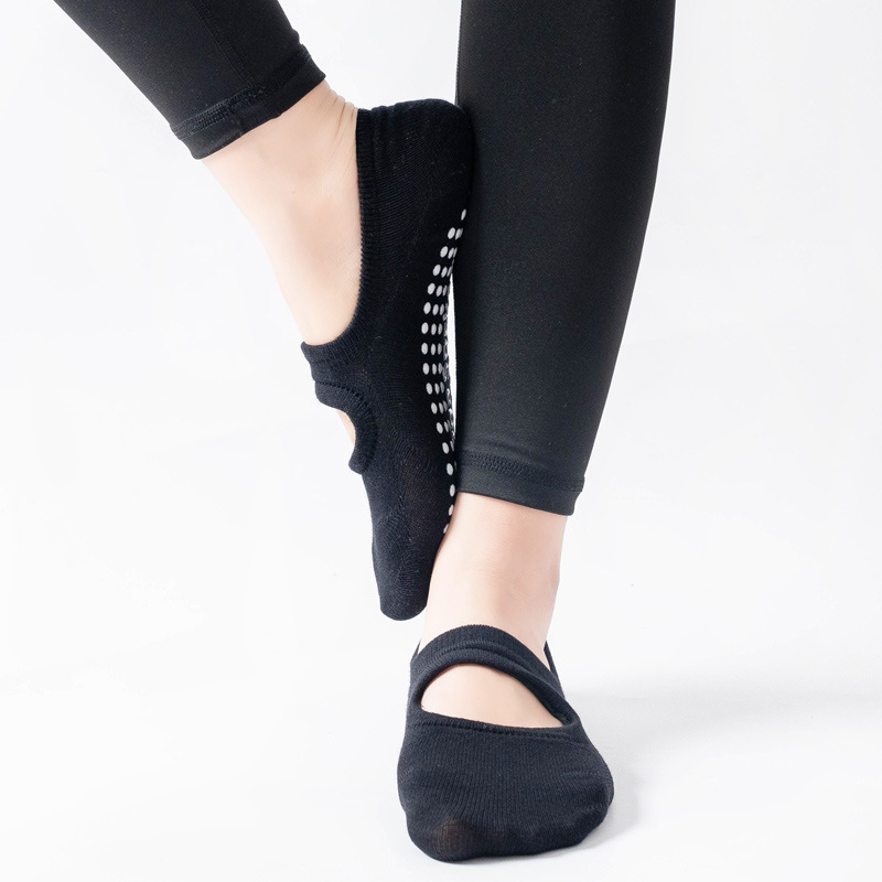 고품질 여성 요가 양말 미끄럼 방지 통기성 백리스 필라 - Medias Para Pilates Y Yoga 리뷰 및 가격