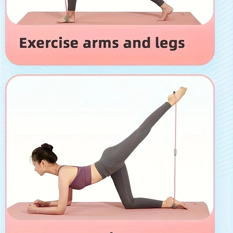 텐션 스트랩 피트니스 스트레치 밴드, 코어 강화 및 유 - Pilates Yoga Core 리뷰 및 가격