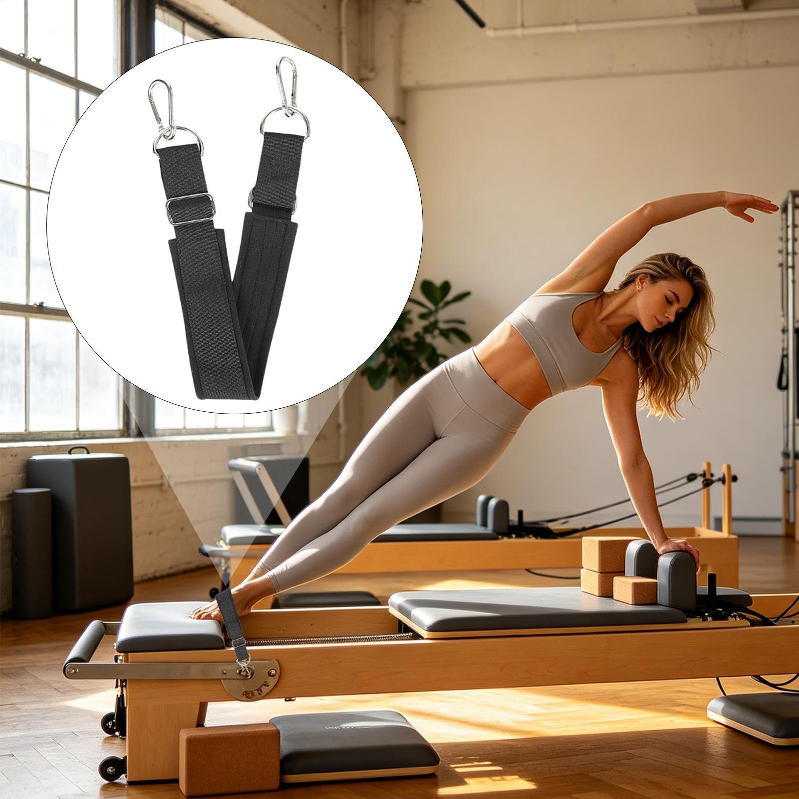필라테스 풋스트랩 두꺼운 조절 가능 미끄럼 방지 헤비듀 - Home Pilates Yoga 리뷰 및 가격