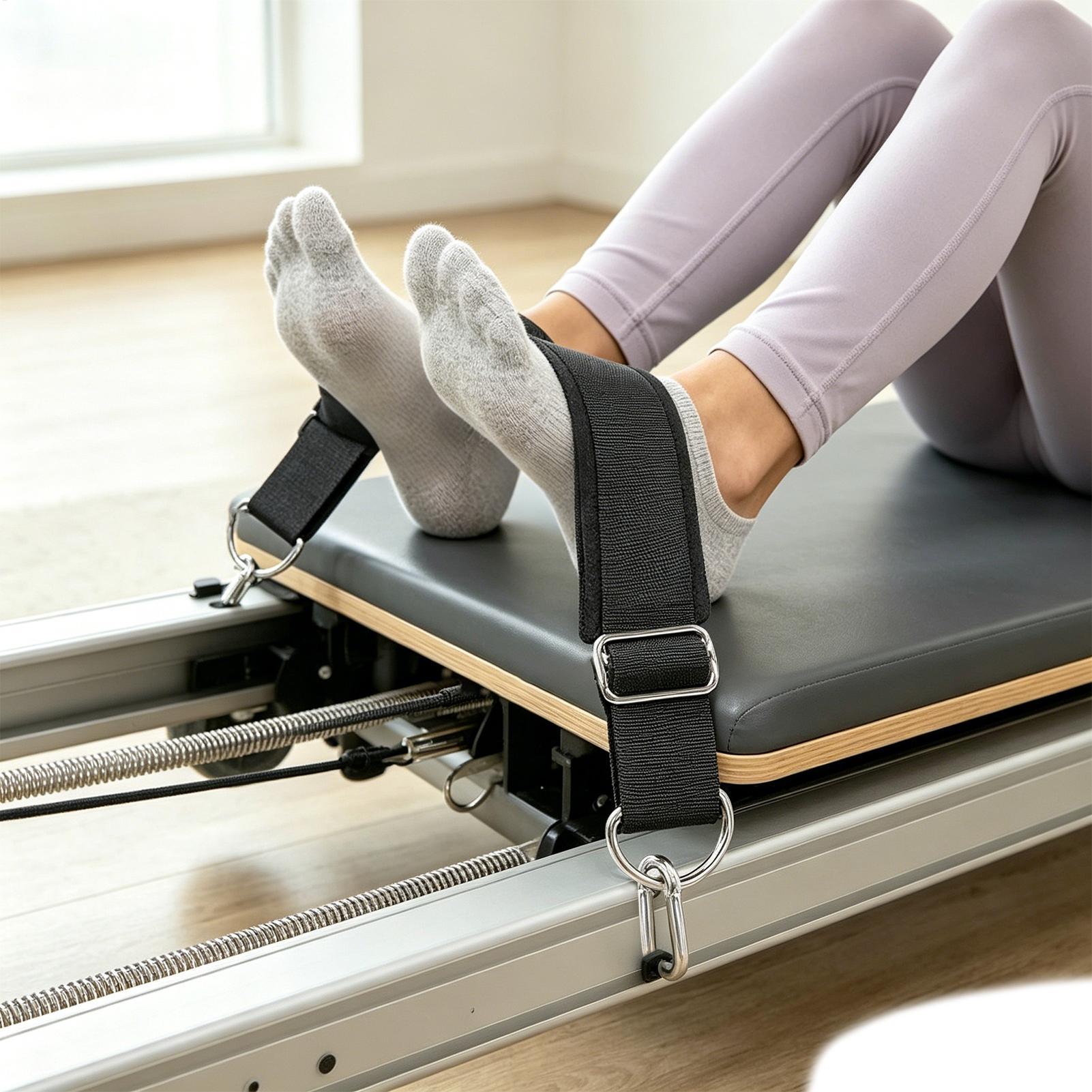 필라테스 풋스트랩 두꺼운 조절 가능 미끄럼 방지 헤비듀 - Home Pilates Yoga 리뷰 및 가격