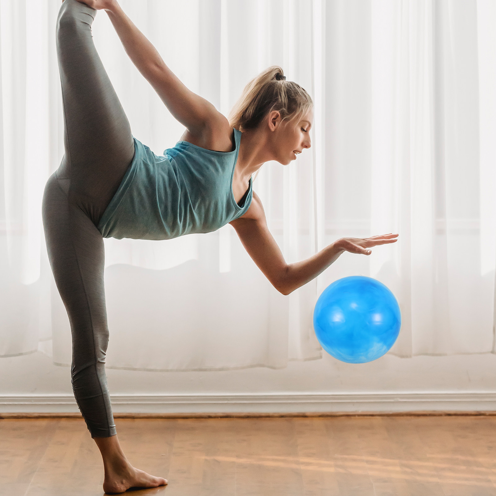 25cm 다채로운 수채화 디자인 필라테스 볼 미니 소프 - Pilates Yoga Ball Workout 리뷰 및 가격